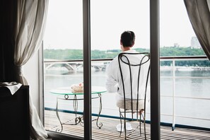 Deluxe Room, River View | View from room - Hotel Bakkara (Kyiv)