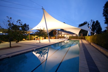 Piscina de natación o entrenamiento