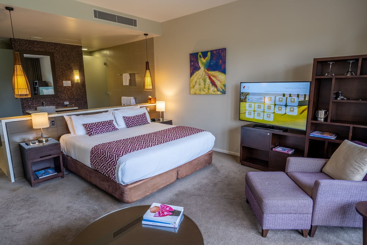 Hochwertige Bettwaren, Pillowtop-Betten, Minibar