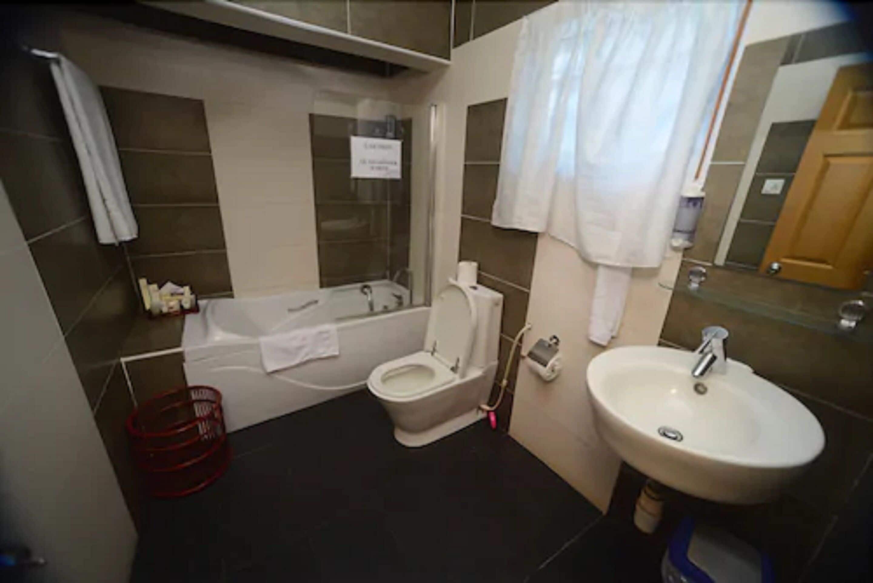 suite | bathroom | free toiletries, hair dryer, bathrobes, slippers