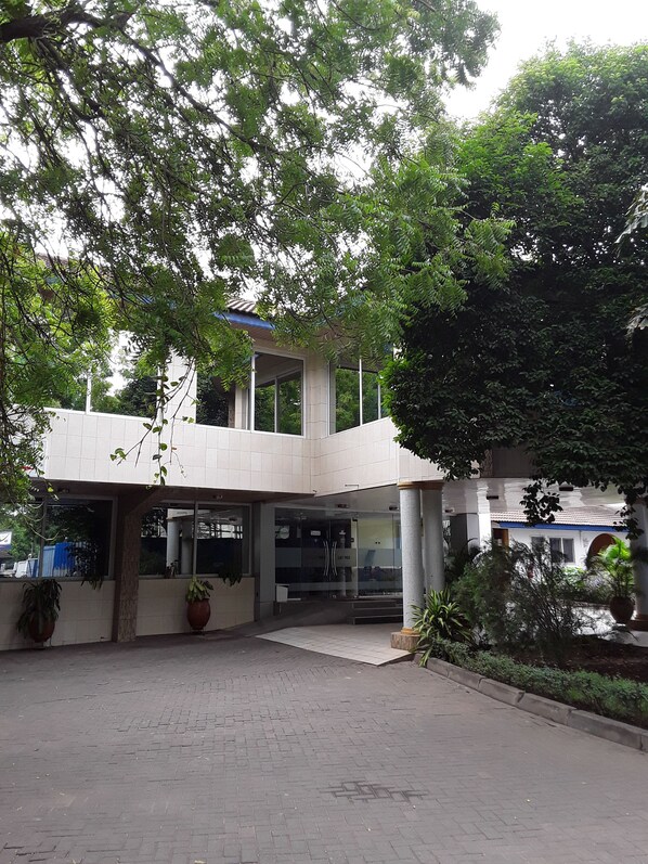 Façade de l’hébergement