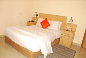 Minibar, in-room safe, desk, blackout curtains