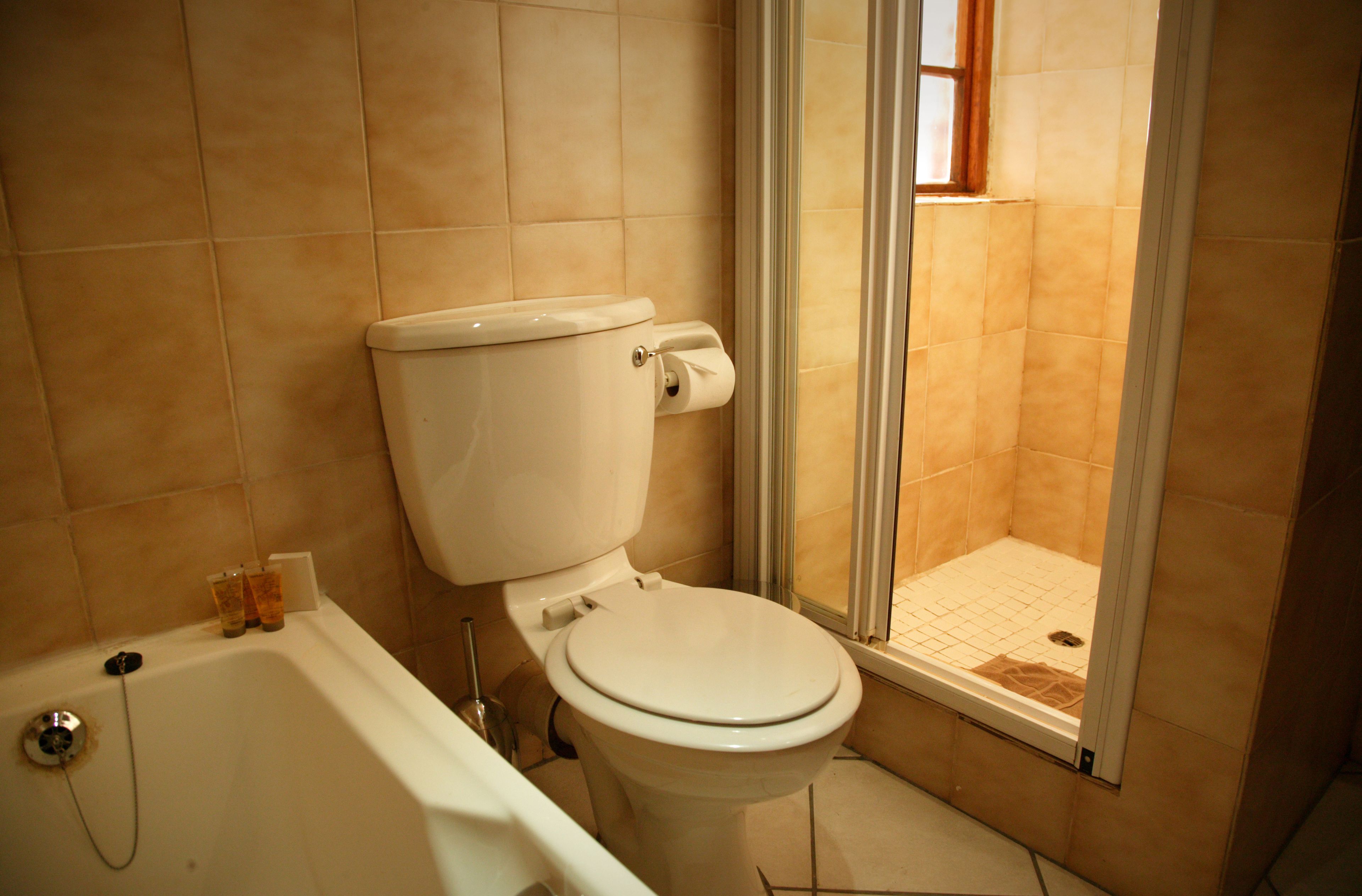 1 bedroom chalet | bathroom | separate bathtub and shower, deep-soaking bathtub, free toiletries