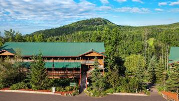 Voorkant van accommodatie