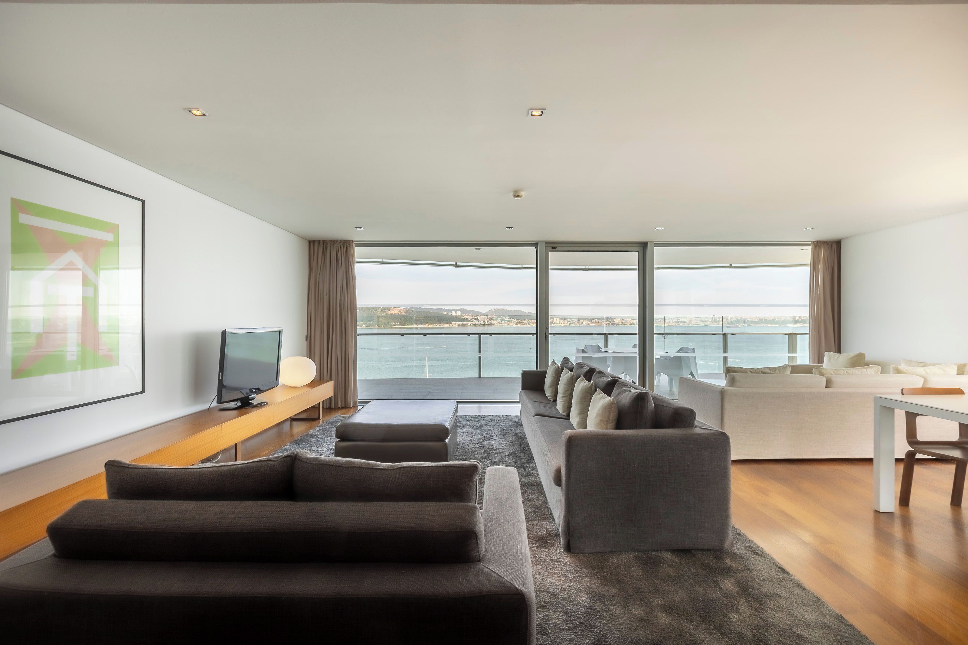 apartment, 3 bedrooms, marina view (grand) | living area | 32-cm lcd tv with cable channels, tv, pay films