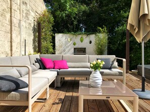 Terrace/patio - Maison de Plumes (Heuchin)