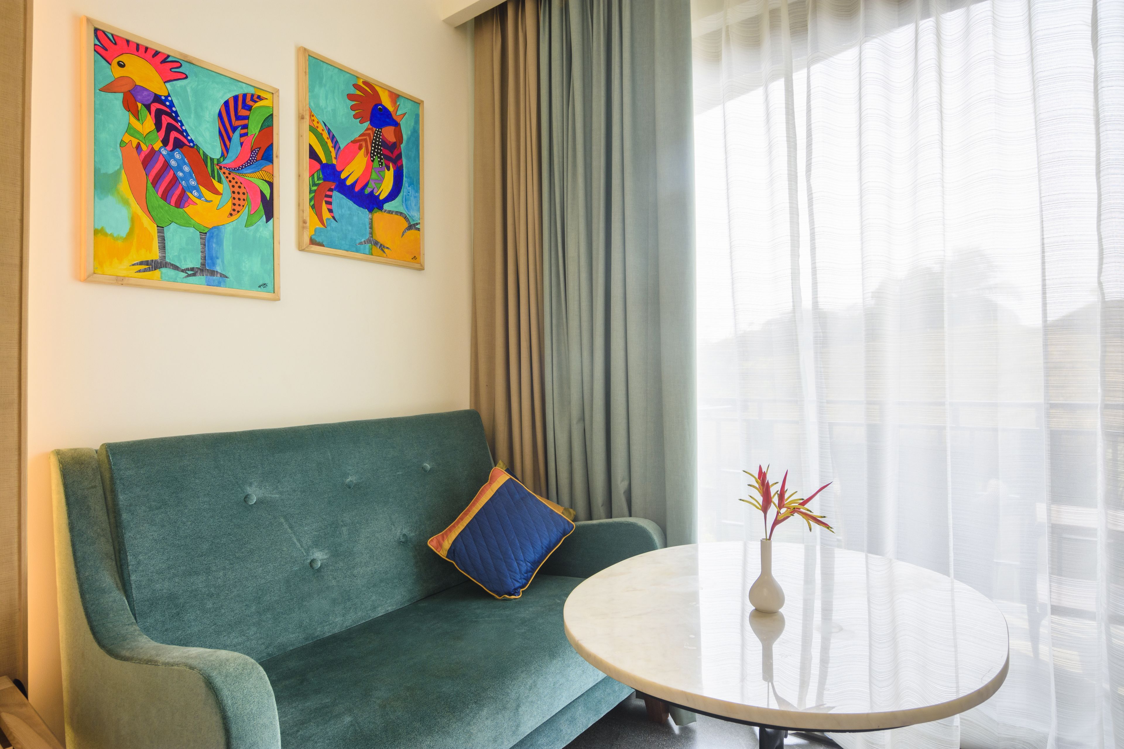 superior double room, pool view | 1 bedroom, premium bedding, minibar, in-room safe