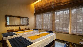 Behandlungsräume für Paare, Dampfbad, Körperbehandlungen