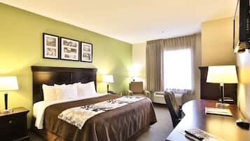 Ropa de cama de alta calidad y escritorio