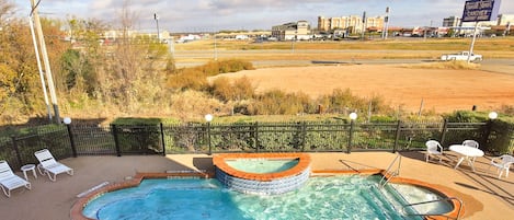 Seasonal outdoor pool