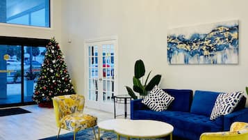 Sala de estar en el lobby