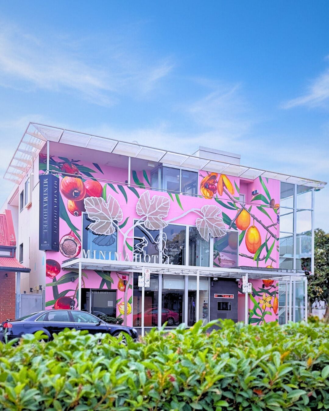 Fassade der Unterkunft