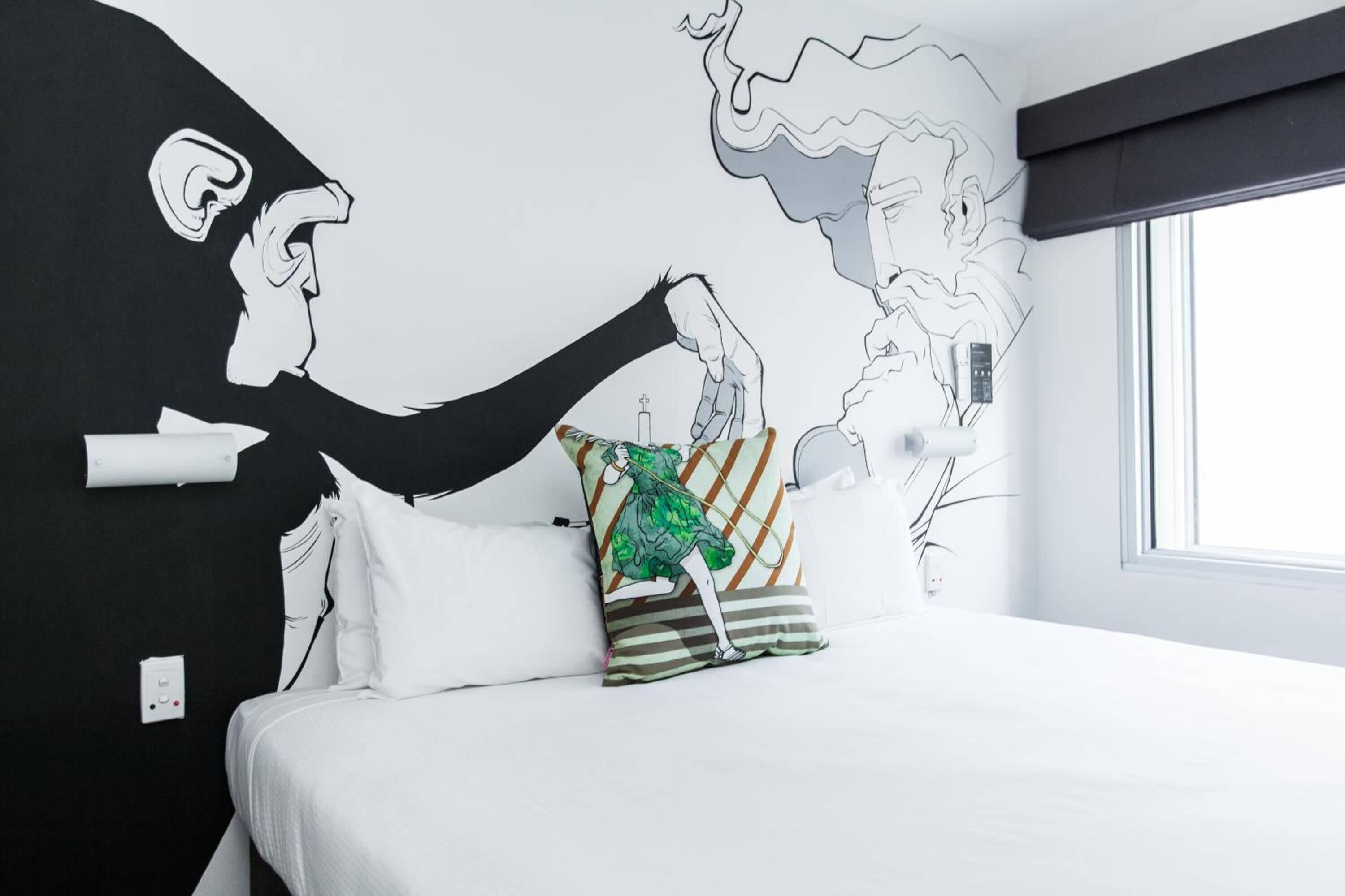 1 bedroom, pillow-top beds, in-room safe, individually decorated