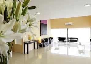 Sala de estar en el lobby