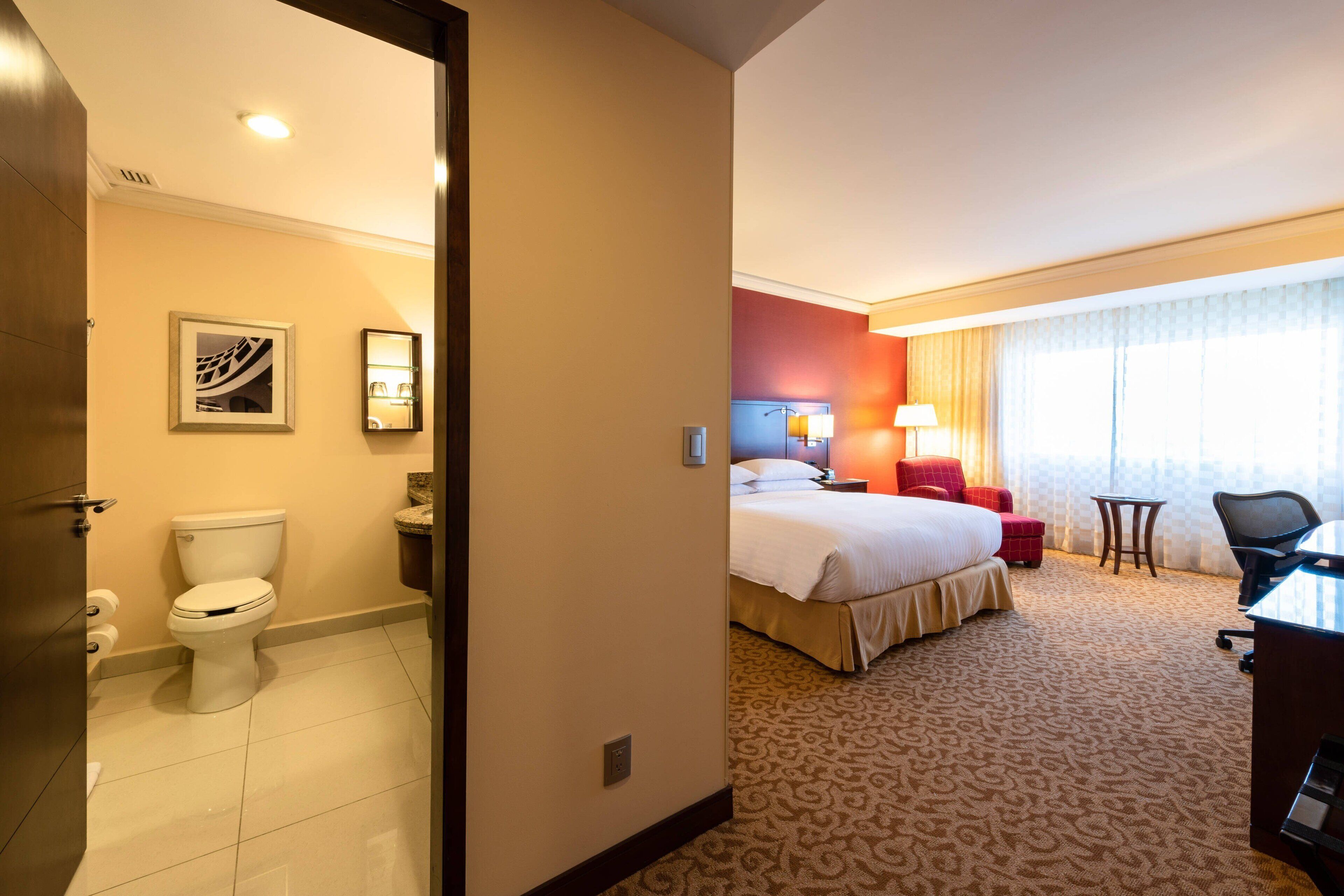 minibar, in-room safe, desk, iron/ironing board