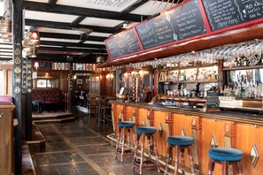 Dinner served, al fresco dining 