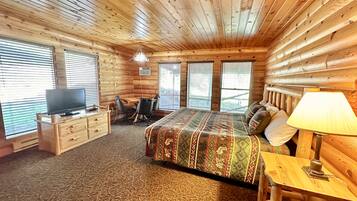 Chambre Exécutive, 1 trÚs grand lit, vue montagne | Draps fournis