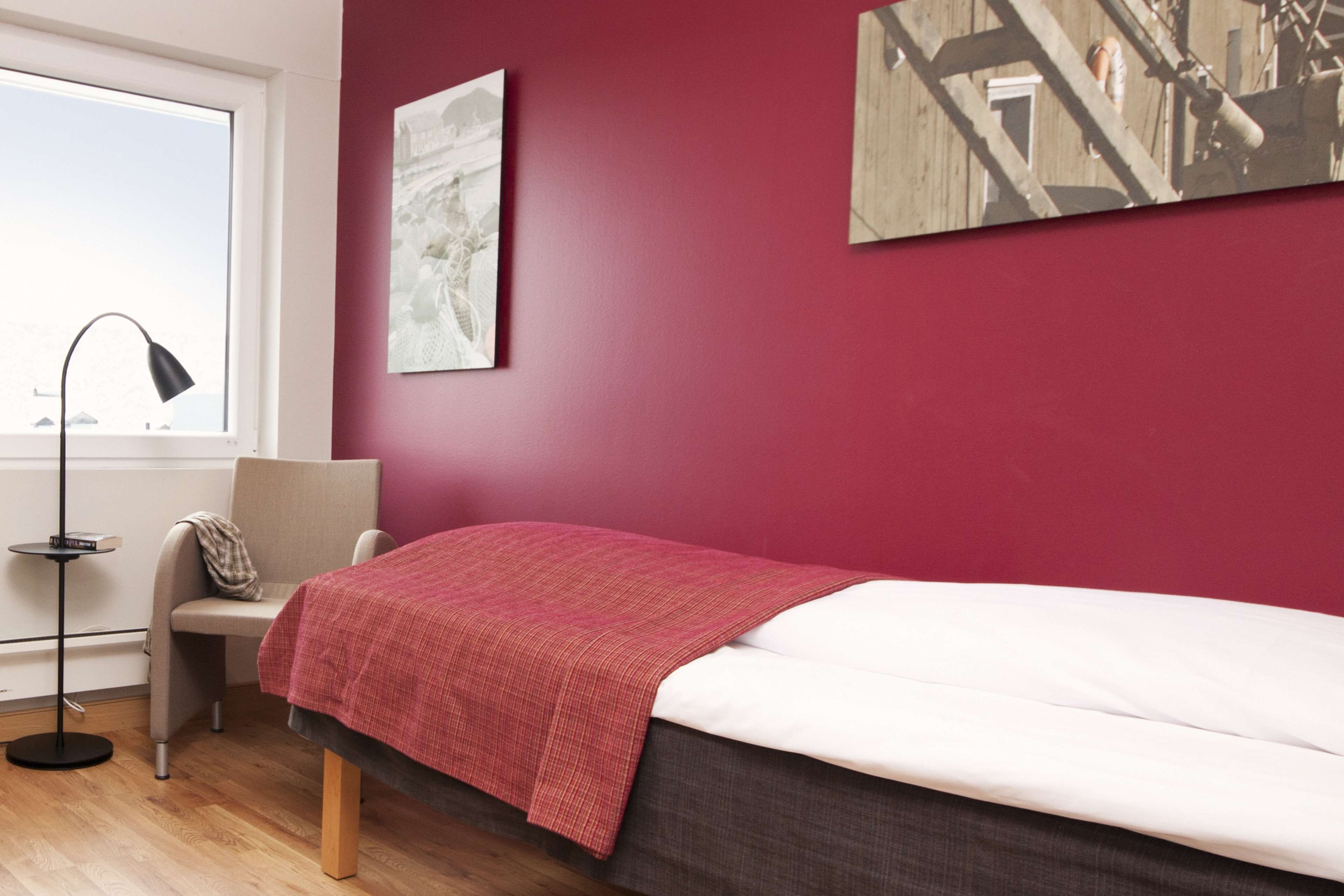 standard single room | pillow-top beds, desk, soundproofing, iron/ironing board