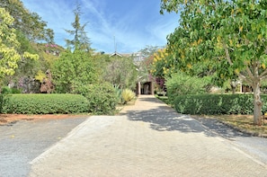 Entrada de la propiedad