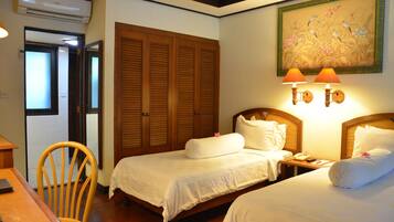 Premium bedding, minibar, in-room safe, desk