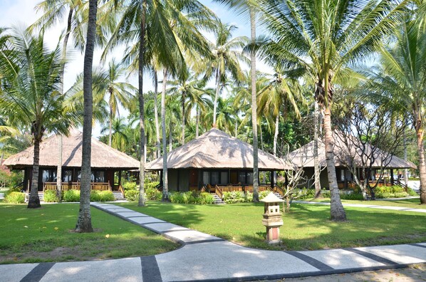 Façade de l’hébergement