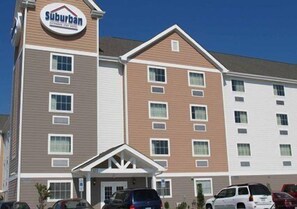 Majoituspaikan julkisivu