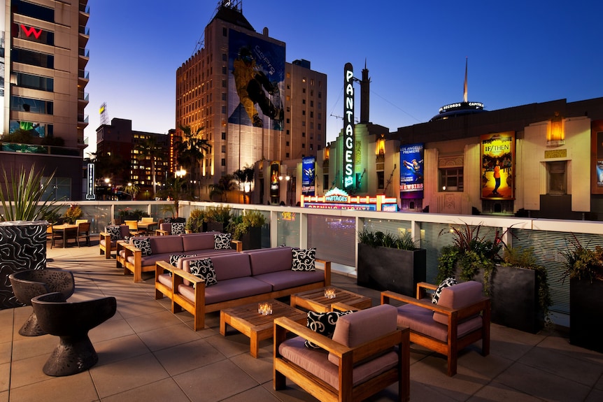 W Hollywood Hotel Exterior w-hollywood-hotel-exterior