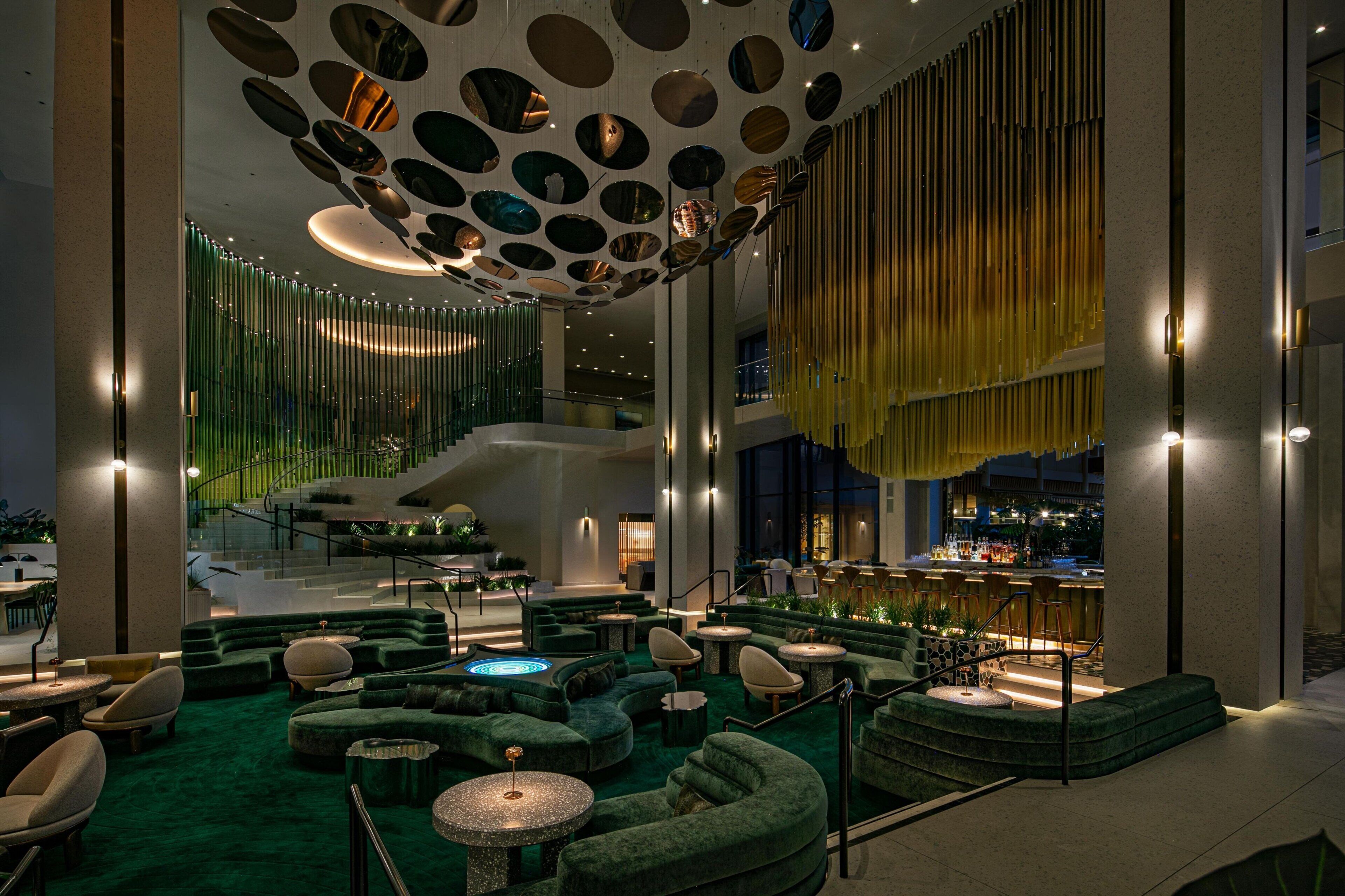 42-inch flat-screen TV with cable channels, TV, iPod dock