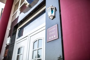 Entrée de l’hébergement