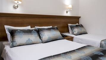 Seprai premium, tempat tidur Select Comfort, dan minibar