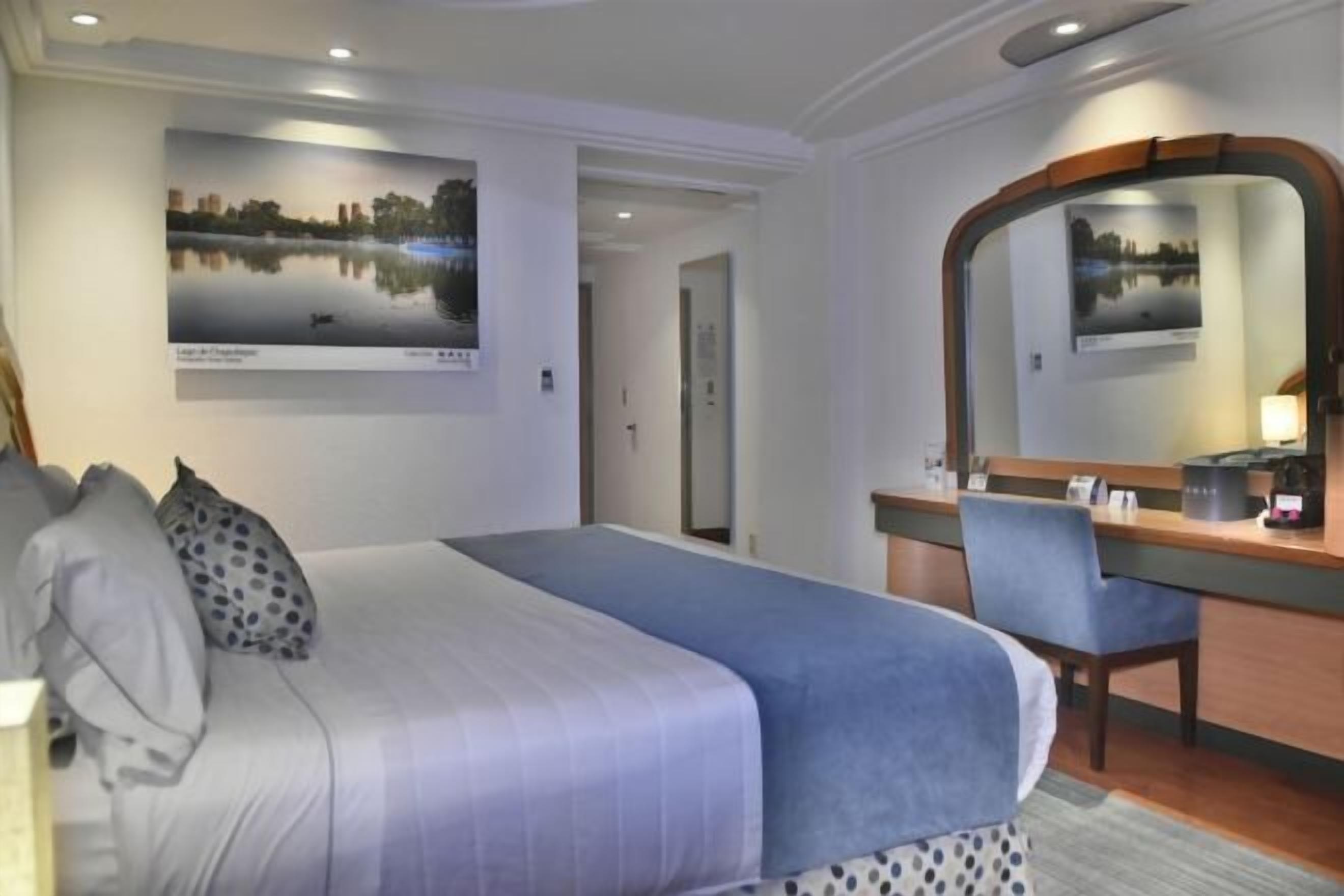 Premium bedding, down duvets, Select Comfort beds, in-room safe