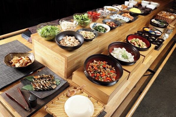 Daily buffet breakfast (JPY 1680 per person) - Hotel MyStays Kyoto - Shijo (Kyoto)