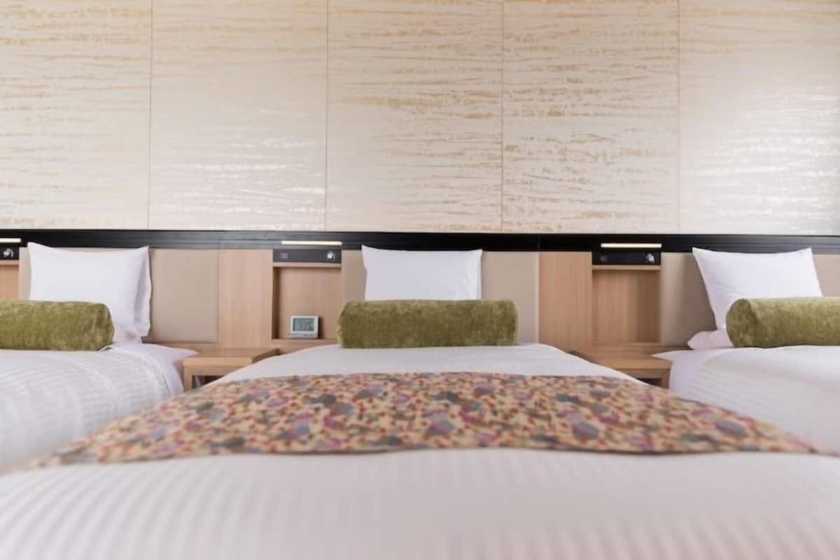 Premium bedding, down comforters, in-room safe, desk