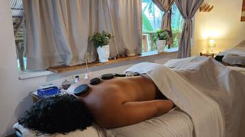 Couples treatment room(s), body treatments, aromatherapy