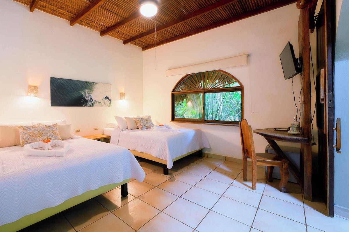 Superior Room, 2 Queen Beds, Garden View | 2 bedrooms, Egyptian cotton sheets, premium bedding, pillowtop beds
