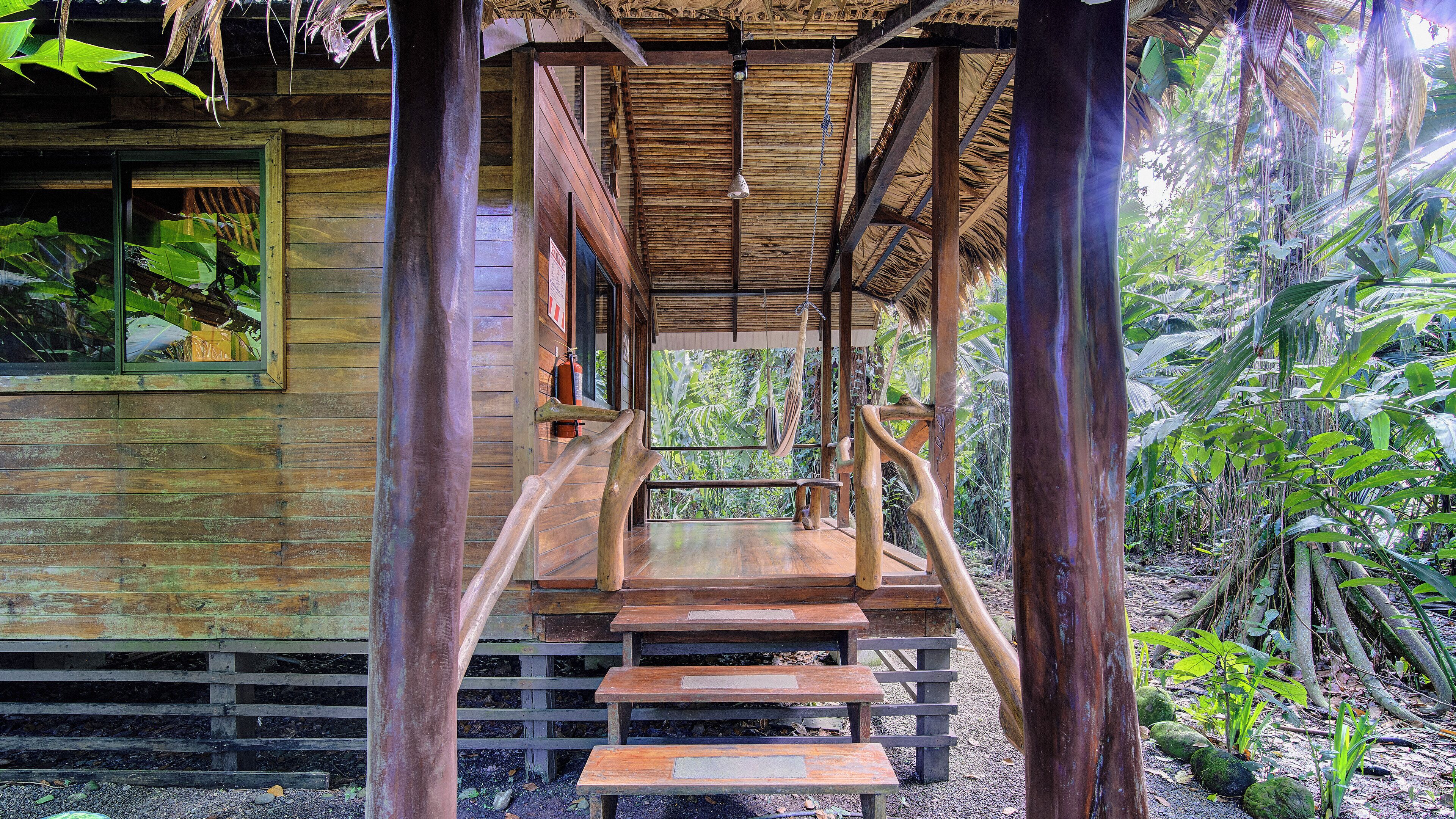 Façade de l’hébergement