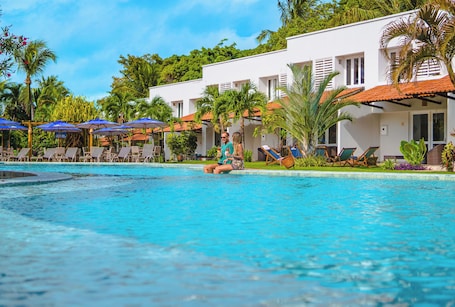 Una piscina al aire libre. Hotel Pipa Atlântico