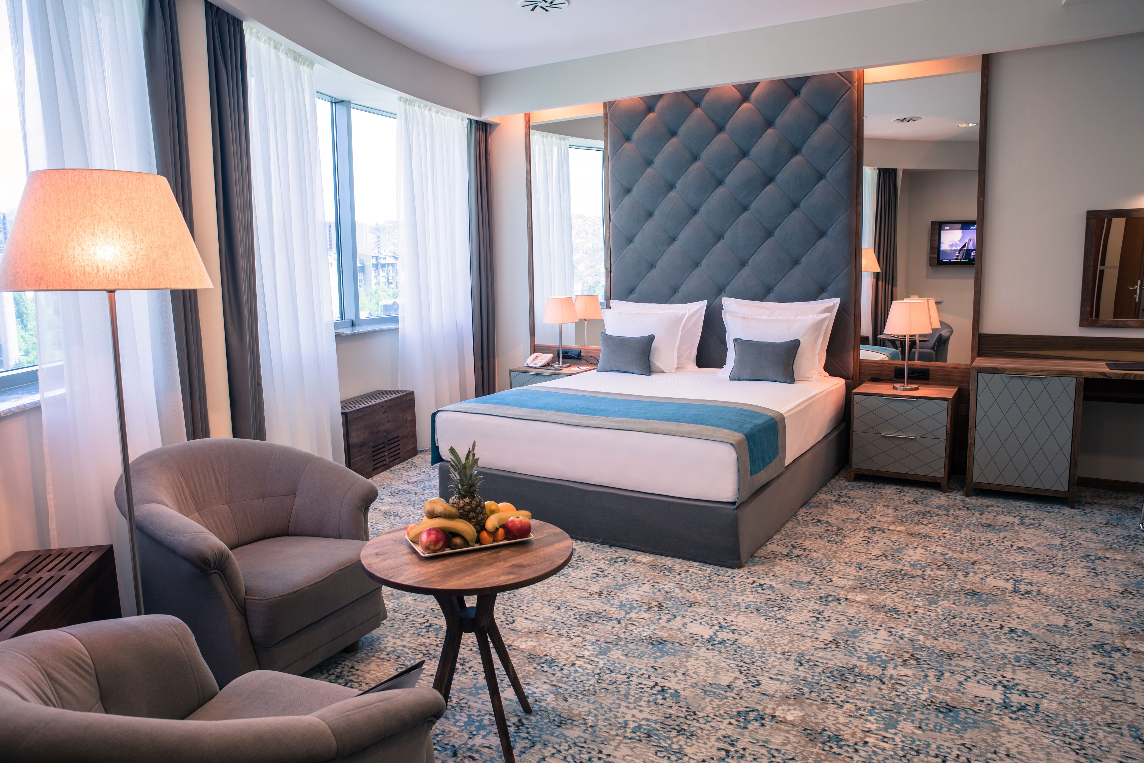 premium double room | select comfort beds, minibar, in-room safe, desk