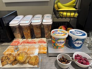 Desayuno continental todos los días (con cargo)