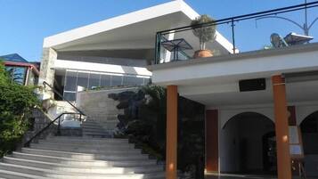 Entrada de la propiedad