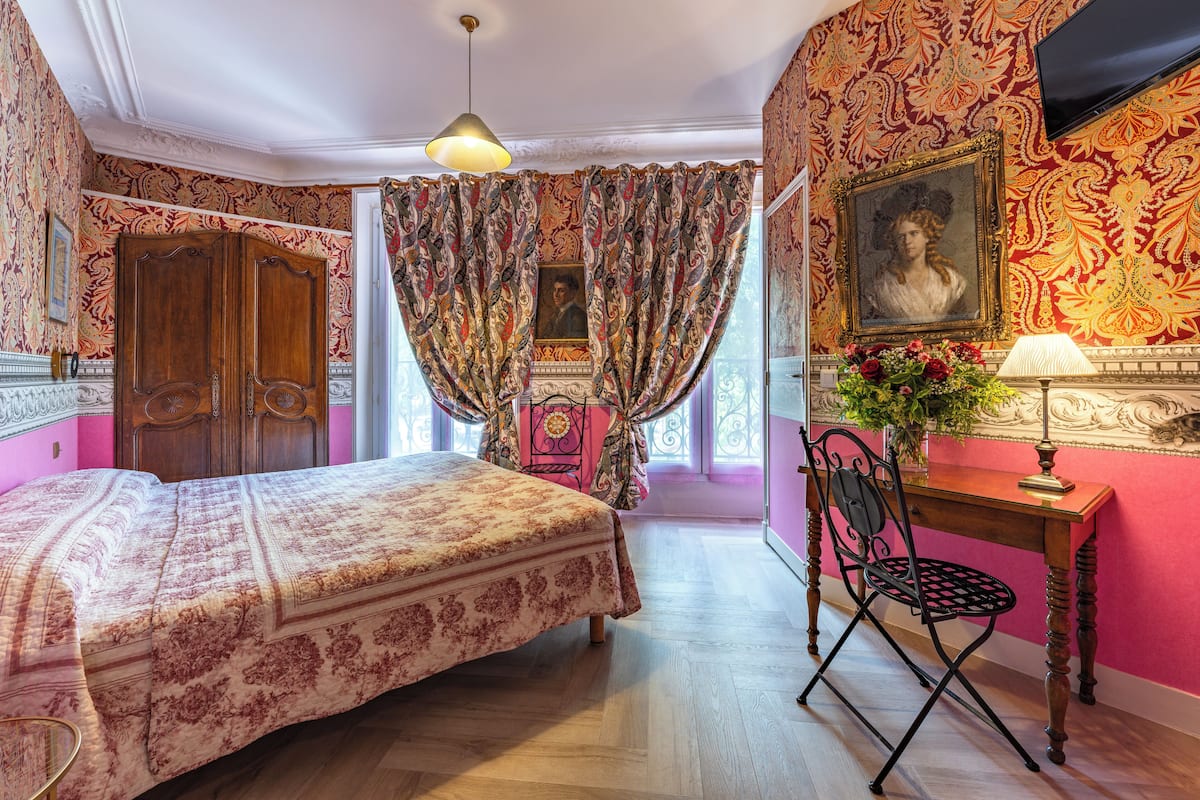 Kamer, 1 twee- of 2 eenpersoonsbedden | Lakens van Egyptisch katoen, een kluis op de kamer