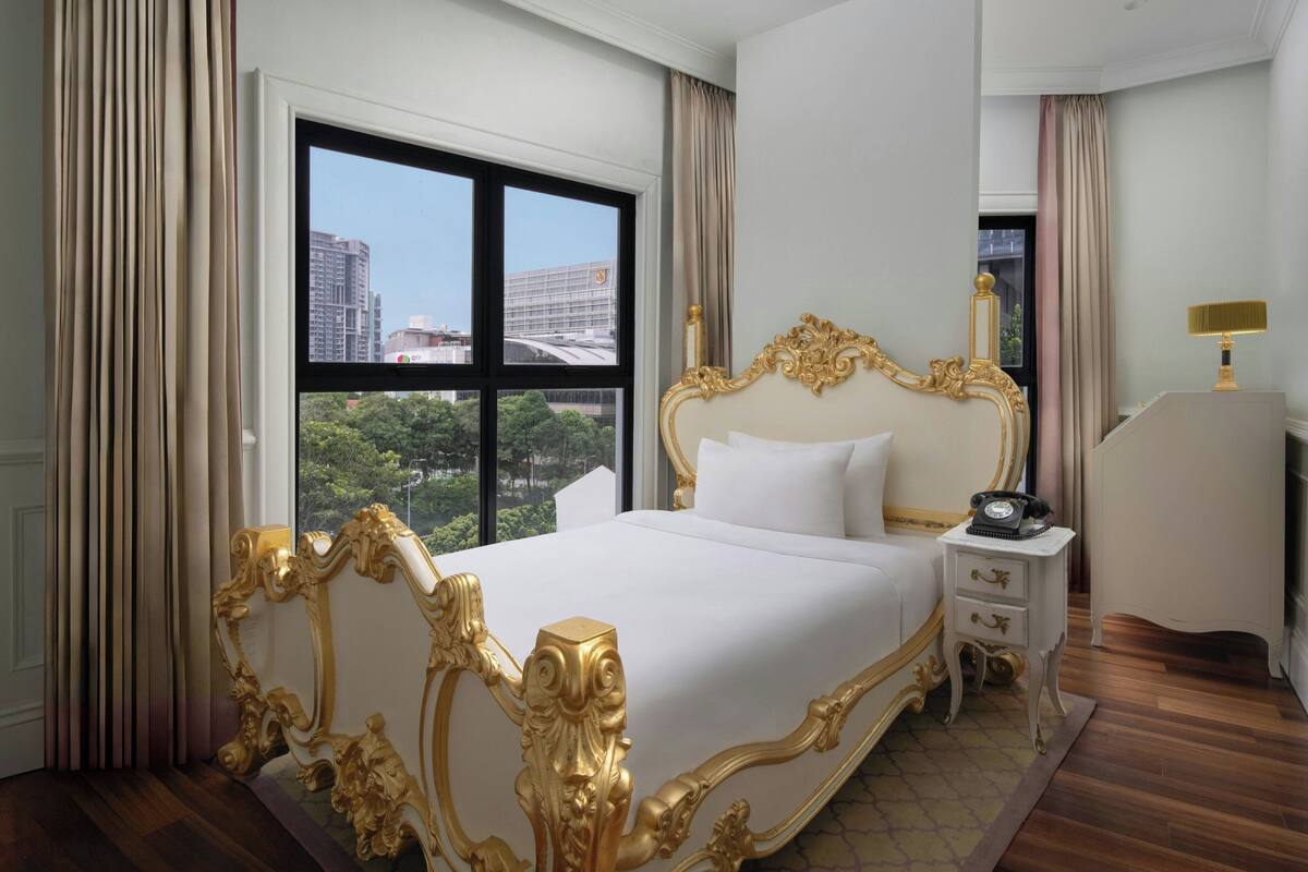 Habitación Royal, 1 cama individual, vista a la ciudad | Sábanas de algodón egipcio y ropa de cama de alta calidad 