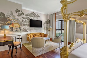 Royal Suite, 1 King Bed, Non Smoking | Living area | LCD TV