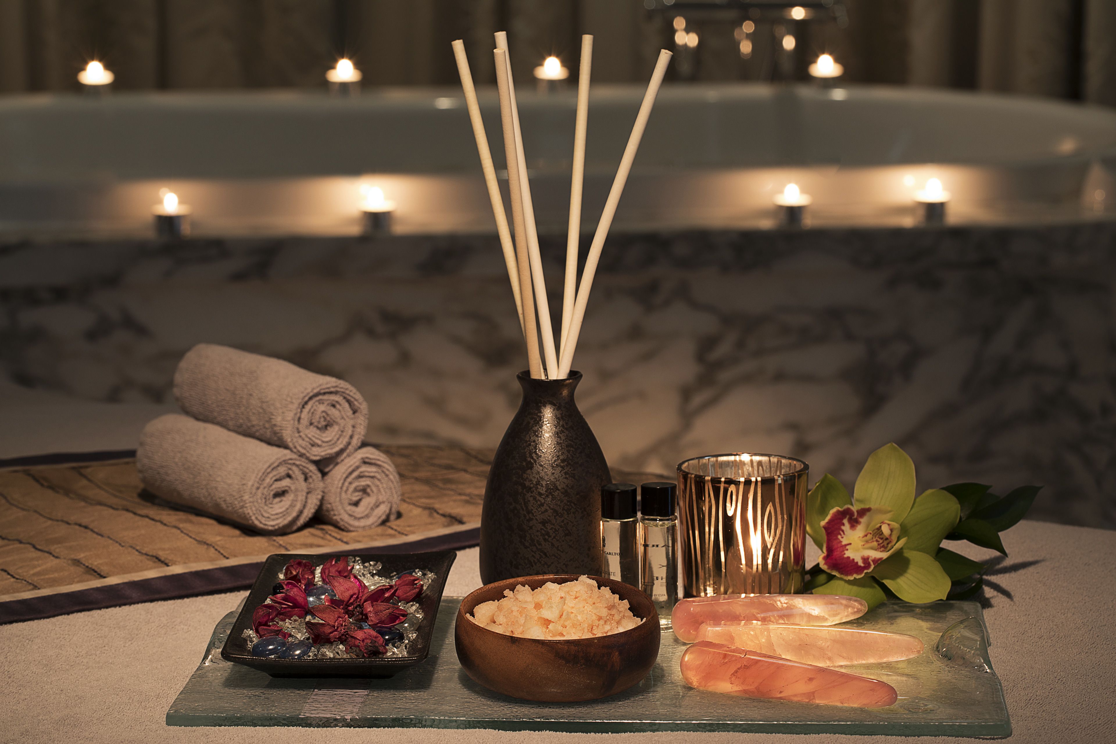 couples treatment room(s), sauna, steam room, body treatments