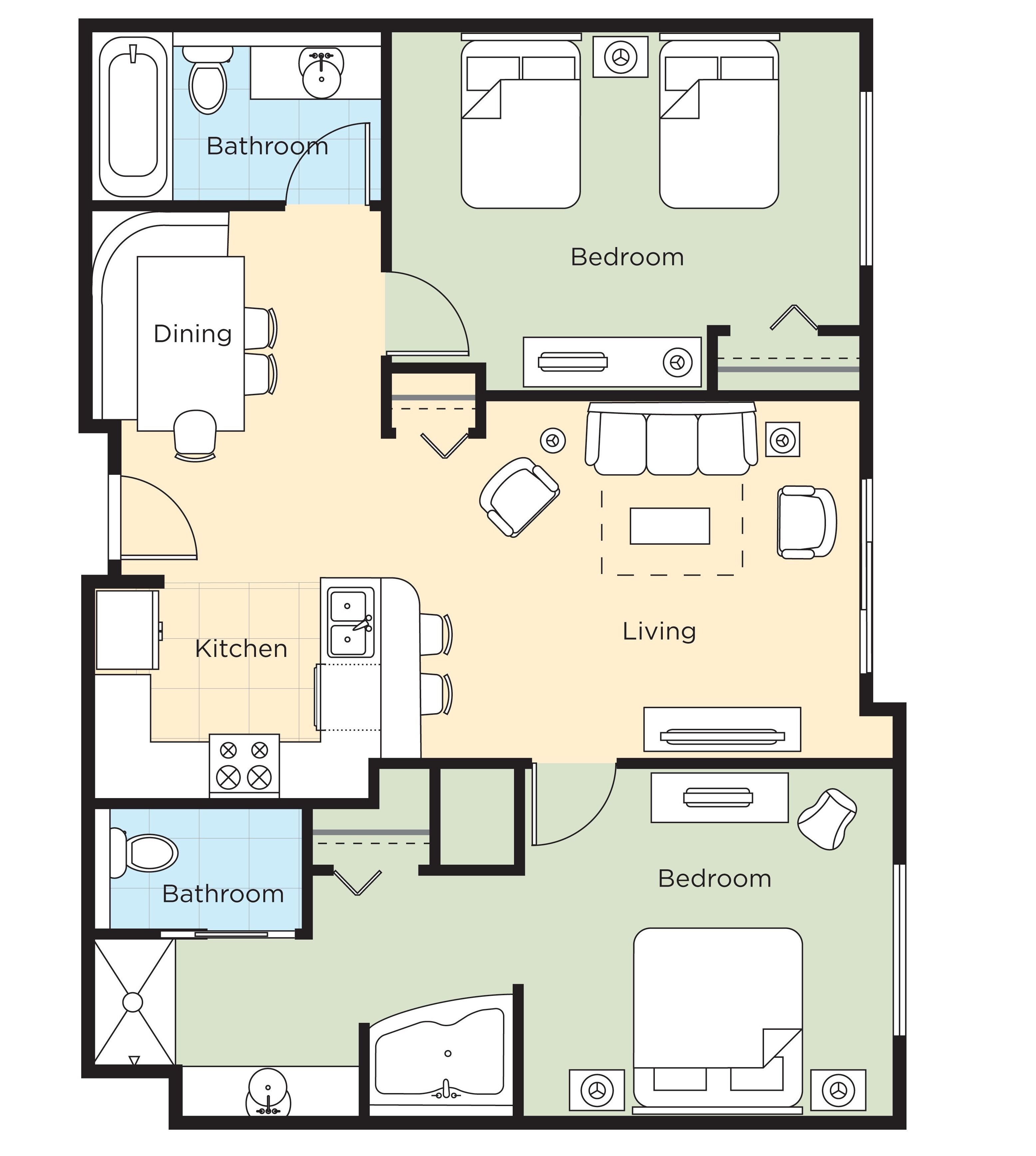 iron/ironing board, free cots/infant beds, free wifi, bed sheets