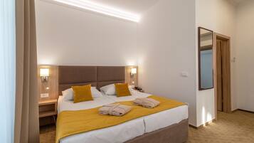 Minibar, in-room safe, desk, blackout curtains