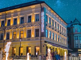 Fachada de la propiedad