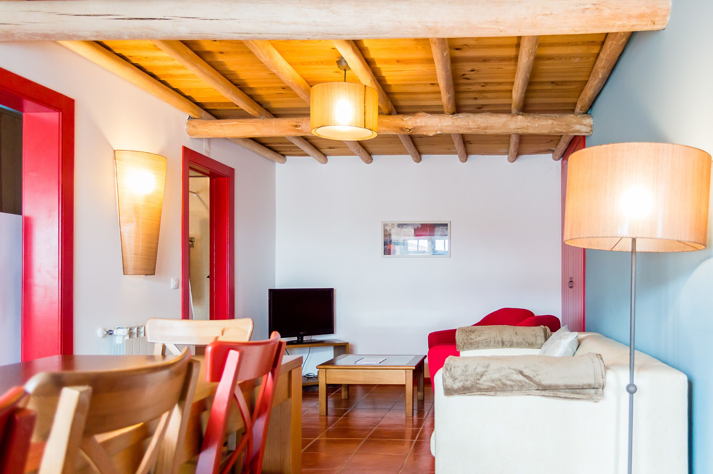 Appartement Duplex, 3 chambres (Casa de Campo) | Coin séjour | Télévision LED