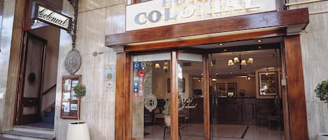 Voorkant van accommodatie