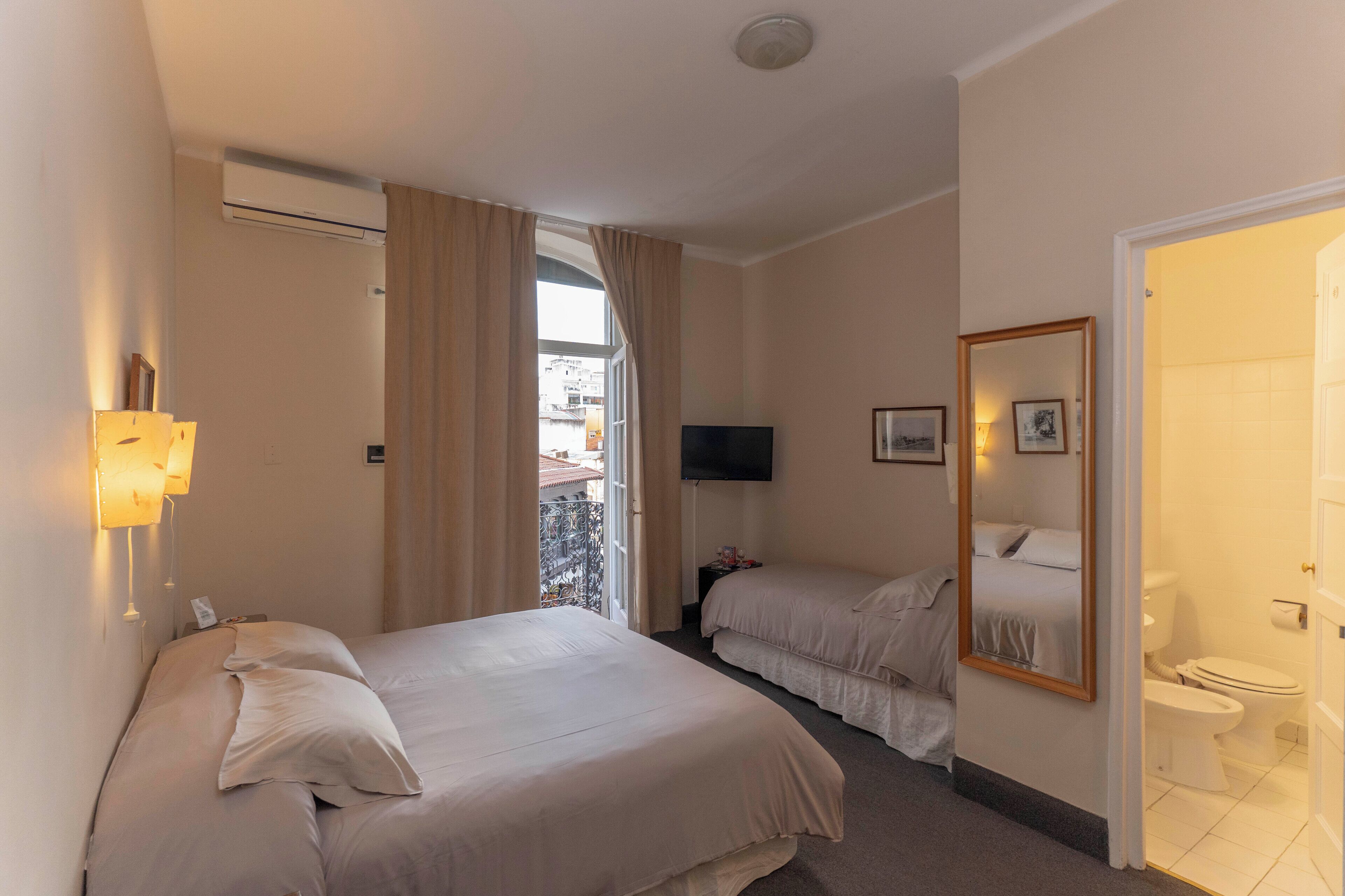 deluxe triple room, balcony | view from room